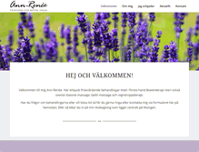 Tablet Screenshot of ann-renee.se